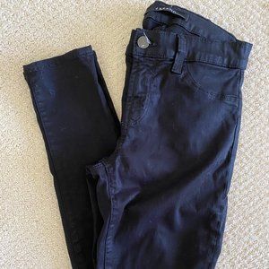 J Brand Super Skinny Black Jeans